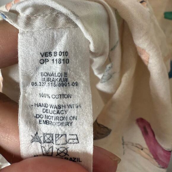 PatBo Surfer Print Mini Dress In Sand - Picture 4 of 5